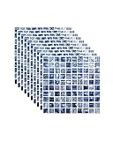 FBBULES 10 Stück Fliesenaufkleber Selbstklebendes 20x20cm/8x8inch, für Zimmer Küche Badezimmer, Wasserdicht, ölbeständig, Hitzebeständig (Blau)