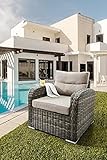 Destiny Loungesessel Santa Ponsa Mixed Brown Lounge S