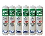 OTTOSEAL 6x Silikon S-100 300ML C43 MANHATTAN - 1390343-6 (Vorteil-Set)