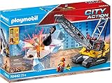 PLAYMOBIL City Action 70442 Seilbagger mit Bauteil, Ab 5 J