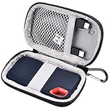 Tasche für SanDisk Extreme Portable SSD Externe SSD 500 GB 1TB 2TB 250GB 480GB(Schwarz)-Nur Box