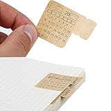 30 Kalenderaufkleber für Planer Selbstklebende Index-Registerkarten Monatliche Index-Teiler Bullet Journal / Planer / Agenda (Style-1)
