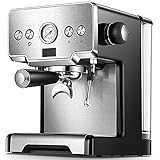 XIAOSAKU Kleine Kaffeemaschine Espressomaschine Halbautomatische Pumpe Typ Cappuccino Milch Bubble Maker Italienische Kaffeemaschine Home Espressomaschinen (Color : 13)