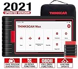 thinkcar ThinkScan Max obd2 diagnosegerät Auto für die vollständige Systemdiagnose,Auto diagnose Scanner für ECU Codierung, mit 28 Service Funktionen,lebenslanges kostenloses Ak