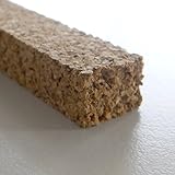 Korkstreifen Natur 10 x 14 x 900 mm // (60 Stk.) (ca. 54 lfm) für Modelbau, Dehnungsfugen Dehungsstreifen, B