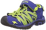 KangaROOS Osato Unisex-Kinder Sandalen, Blau (Navy/Lime 4800), 32 EU