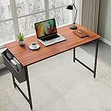 Schreibtisch Dripex Computertisch PC Tisch Bürotisch 100 x 50 x 74 cm Holz Arbeitstisch mit Aufbewahrungstasche Kleiner Schreibtisch für Arbeitszimmer Zuhause Bü