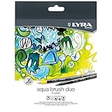 LYRA 6521120 Aqua Brush Duo Set mit 12 Farb