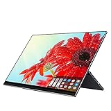Tragbarer Monitor 15. 6' Tragbarer Monitor 108 0P HDR FHD IPS 100% SRGB Berührbare Computeranzeige mit USB- C HDMI Externer Monitor für Xbox PS4. Wechseln Sie den Laptop PC. Telefon B