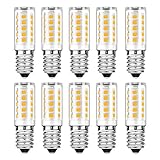 E14 led kaltweiß 5w 500 lumens 6000k ersetzt 50W Glühlampen E14 LED Lampe Nicht Dimmbar AC 220V-240V 10er Pack