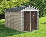 Palram Skylight Gerätehäuser, Tan, 380x185,5x217