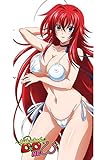 High School DXD New Rias in weißem Bikini * Badetuch / Strandtuch / Handtuch * 150 x 75