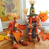 Mengove Hexenzwerge Plüsch Hochzeits Zwerge niedlicher Haushaltsschmuck Thanksgiving Tages Kollektion Geschenk für Kinder GNOME Hexe Dekorationen Halloween Gnomes Dekor gesichtslose Pupp