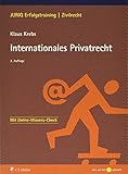 Internationales Privatrecht (JURIQ Erfolgstraining)