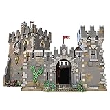 LAKA Ideas Medieval Castle 7500Pcs MOC-68151 Defense Castle House Architecture Bricks Modell Kompatibel mit Lego Ideas 21325 Medieval Blacksmith Shop