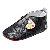 Weiche Sohle Leder Babyschuhe Lauflernschuhe Krabbelschuhe Kleinkind Kinderschuhe Hausschuhe Karikatur Schmetterling