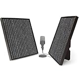 Soundwave-Platten: Mit diesen schalldämmenden Paneelen sorgen Sie für die Feinabstimmung jedes Raumklanges - sei es ein „hallender“ Raum, oder Heim-Aufzeichnungsstudio. 2 Stück 60 x 60