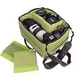 LSNLNN Taschen, Green Beam Typ Stoff Kamera Aufbewahrungstasche Wasserdichte Multifunktionale Professionelle Fotografie Liner Tasche Größe 26 X 20 X 16 cm B