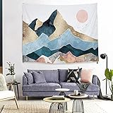 YDyun Wandteppich Wandbehang Wandtuch Tapisserie Wand Kunst für Wohnzimmer Schlafzimmer Dekor Digitaldruck Landschaftsfiguren für Schlafzimmerdekoration Wandtepp