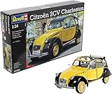 Revell Modellbausatz Auto 1:24 - Citroen 2CV Ente Charleston im Maßstab 1:24, Level 4, originalgetreue Nachbildung mit vielen Details, 07095