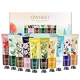 Freeorr Handcreme, Mini Handcremes, 10 Stk Plant Fragrance Handcreme Feuchtigkeitsspendende Handpflegecreme Geschenkset Mit Natürlicher Aloe Und Vitamin E für Frauen und Männer -30