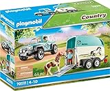 PLAYMOBIL® 70511 PKW mit Ponyanhäng