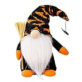 Halloween Gnome Wizard Spider Schwedische Tomte Spielzeug Plüsch Handgefertigte Plüsch Gnome Halloween Dekorationen für Heimtex