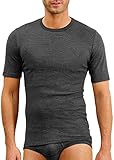 Ammann - Herren 1/2 Arm Shirt (Unterhemd) ''Jeans'' anthrazit 7