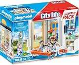 PLAYMOBIL City Life 70818 Starter Pack Kinderärztin, Spielzeug für Kinder ab 4 J