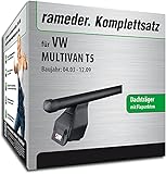 Rameder Set, Dachträger Tema kompatibel für VW MULTIVAN T5 (118906-04988-4)