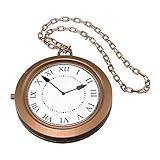 Sofias Closet Fancy Dress Giant Jumbo Clock Necklace Pocket Watch Rapper White Rabb