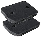 Schwammfilter für Miele 9164761 Wärmepumpentrockner Filter Trockner Kondenstrockner Filterschaum Schaumstoff Sockelfilter - 207 mm x 157 mm x 30 mm （2 Stück）