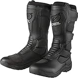 O'NEAL | Motorradstiefel | Enduro Adventure | Wasserdichter Tourenstiefel, Schienbeinschutz aus thermoplastischem Gummi, Voll gummierte Außensohle | Sierra Boot | Erwachsene | Größe 46