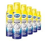 Scholl Fresh Step Fußdeo Antitranspirant Vorteilspack Schuhspray 900ml (6 x 150ml)