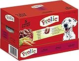 Frolic Hundefutter Trockenfutter mit Rind, Karotten und Getreide, 1 Karton (1 x 7,5kg)