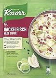 Knorr Fix Würzbasis Hackfleisch Käse-Suppe mit Lauch für eine schnelle Zubereitung ohne Farbstoffe 4