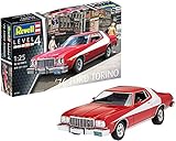 Revell B06X9TS8KY 07038-Modellbausatz Auto 76 Ford Torino im Maßstab 1:25, Level 4, Orginalgetreue Nachbildung mit vielen D