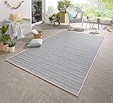 bougari In- und Outdoor Teppich Caribbean Aquablau, 140x200