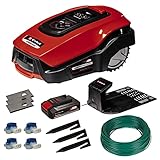 Einhell Mähroboter FREELEXO 500 BT Power X-Change (Li-Ion, Multizonen-Modus, bis 35% Steigung, Appsteuerung d. Bluetooth, Stoß-/Kipp-/Hebe-/Regensensor, inkl. Installations Kit)