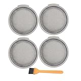 loulou Hand-Staubsauger HEPA-Filter-Filter-Abdeckungsgehäuse für Xiaomi SCWXCQ01RR-Hand-Staubsauger Ersatzteile Zubehör (Color : 4PCS)