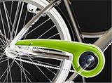 DEKAFORM Fahrrad Kettenschutz 180-2 bis 36/38 Zähne für Hercules KTM Staiger Winora Fahrrad * hellgrü