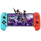 QCHEA Mobiler Gamecontroller, kabelloser Teleskop-Gamepad-Key-Mapping-Gaming-Controller mit flexiblem Joystick for Android iOS