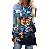 XTBFOOJ New Yorker online Shop Strickpullover Damen v Ausschnitt Bluse gestreift Damen Pullover Damen Herbst Turtleneck Pullover Damen top schwarz Tshirt Grosse grössen Damen online Shop – M