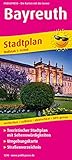 Bayreuth: Touristischer Stadtplan mit Sehenswürdigkeiten und Straßenverzeichnis. 1 : 14 000 (Stadtplan: SP)