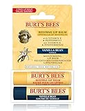 Burt's Bees Lippenbalsame, Hervorragendes Preis-Leistungs-Verhältnis mit dem Doppelpack bestehend aus zwei der beliebsten, 100% natü