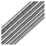 WanXingY Jhnby Silvers flach runde Münze Hämatit Naturstein 3/4/6/8 mm Spacer lose perlen, benutzt für schmuckherstellung DIY kreative Armband zubehör (Item Diameter : 4x1mm 385pcs)