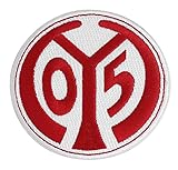 Flaggenfritze Aufnäher 1. FSV Mainz 05 Logo + gratis Aufkleb