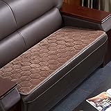 Waigg Kii Bankkissen 100/120/150 cm, 2/3-Sitzer Gartenbank Sitzkissen, Flanell lange Bankpolster für Tatami Bay Esszimmer Terrasse (55 x 170 cm, Camel)