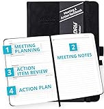 Action-Tag-Notizbuch, Design macht es einfach für Sie, effektive Meetings und Meetings Notizen zu machen und sie in Aktionen, Tagebuch, Ag
