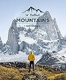 Collect Mountains not Things 2022: Typo-Art Foto-Wandkalender zum Thema Bergsteigen. Format 36 x 44